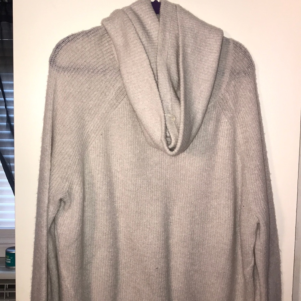 NWOT Express sweater with detachable scarf